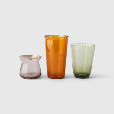 Cast Amber Double Wall Glass 340ml - Autotype